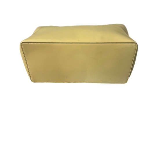 Kate Spade New York Yellow Leather Tote with Structured Design. NWOT - Picture 4 of 7